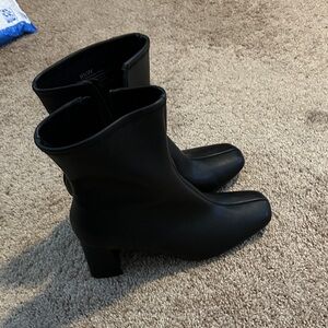 a new day Black Heeled Boots